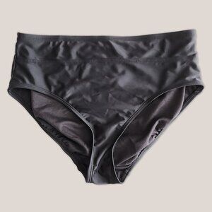 ALL IN MOTION Black High Waist Bikini Bottoms | Hipster Swim Bottoms